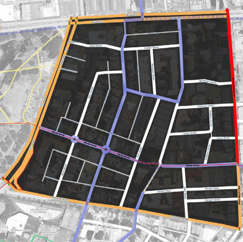 Cycleway diagram